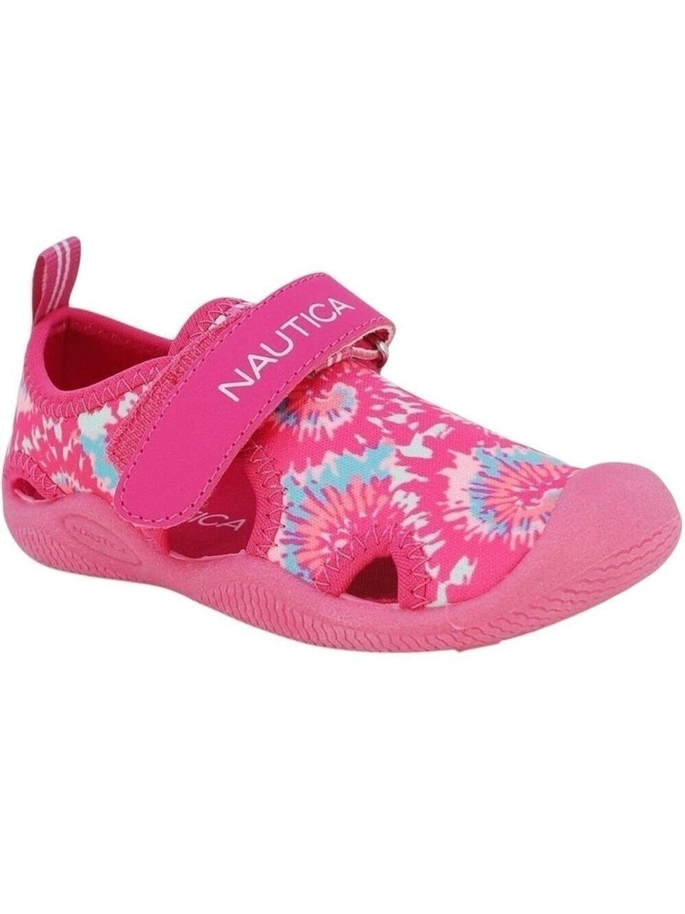 Nautica Kids Kettle Gulf Tie Dye Protective Closed Toe Water Shoe Sports Sandal
